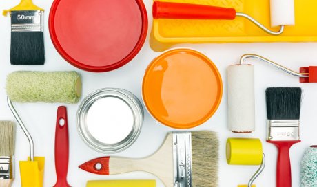 Entreprise professionnelle pour la réalisation de peinture décorative dans une chambre à Mauguio